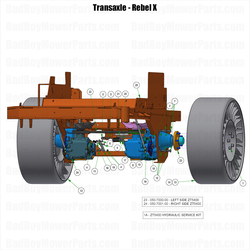 2025 Rebel & Rebel X - Transaxle - Rebel X